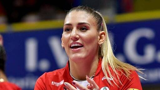 Camilla Mingardi, la pallavolista bresciana opposto del Megavolley 