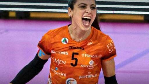 Tatjana Košeleva, la pluripremiata pallavolista russa, schiacciatrice della Megabox Volley in Serie A1 
