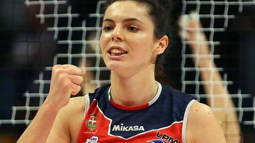 Erblira Bici, la pallavolista di Roma e della nazionale albanese 